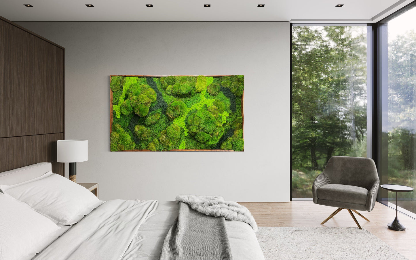 Majestic Moss Boulders