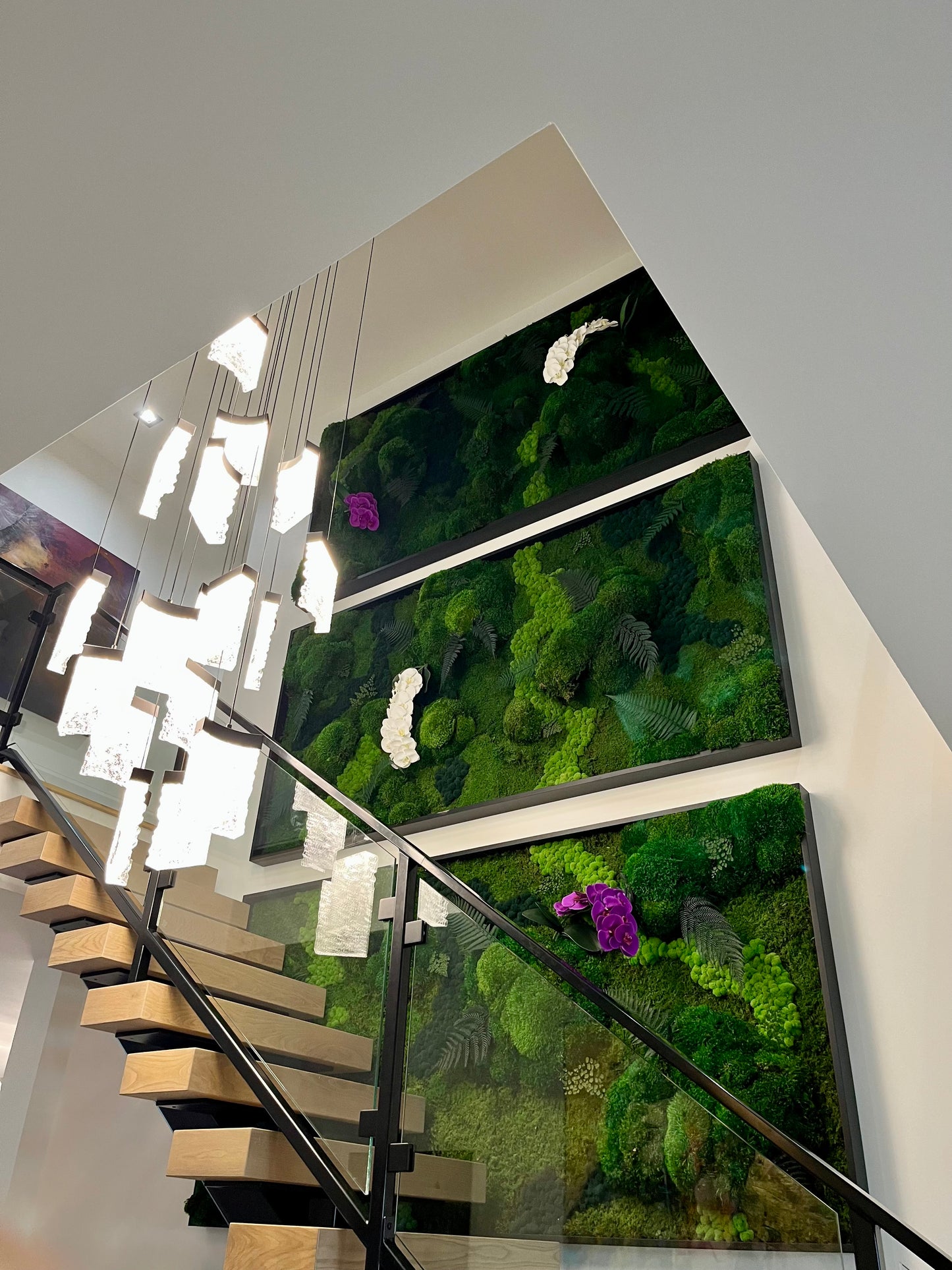 Botanical Oasis - Moss Wall Art