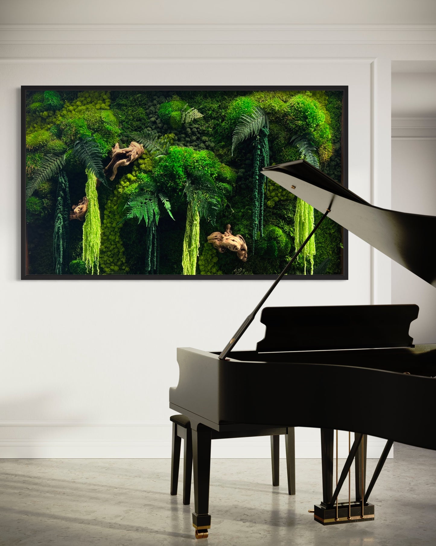 ‘The Forgotten Forest’ Moss Wall Art by Moss Art Installations