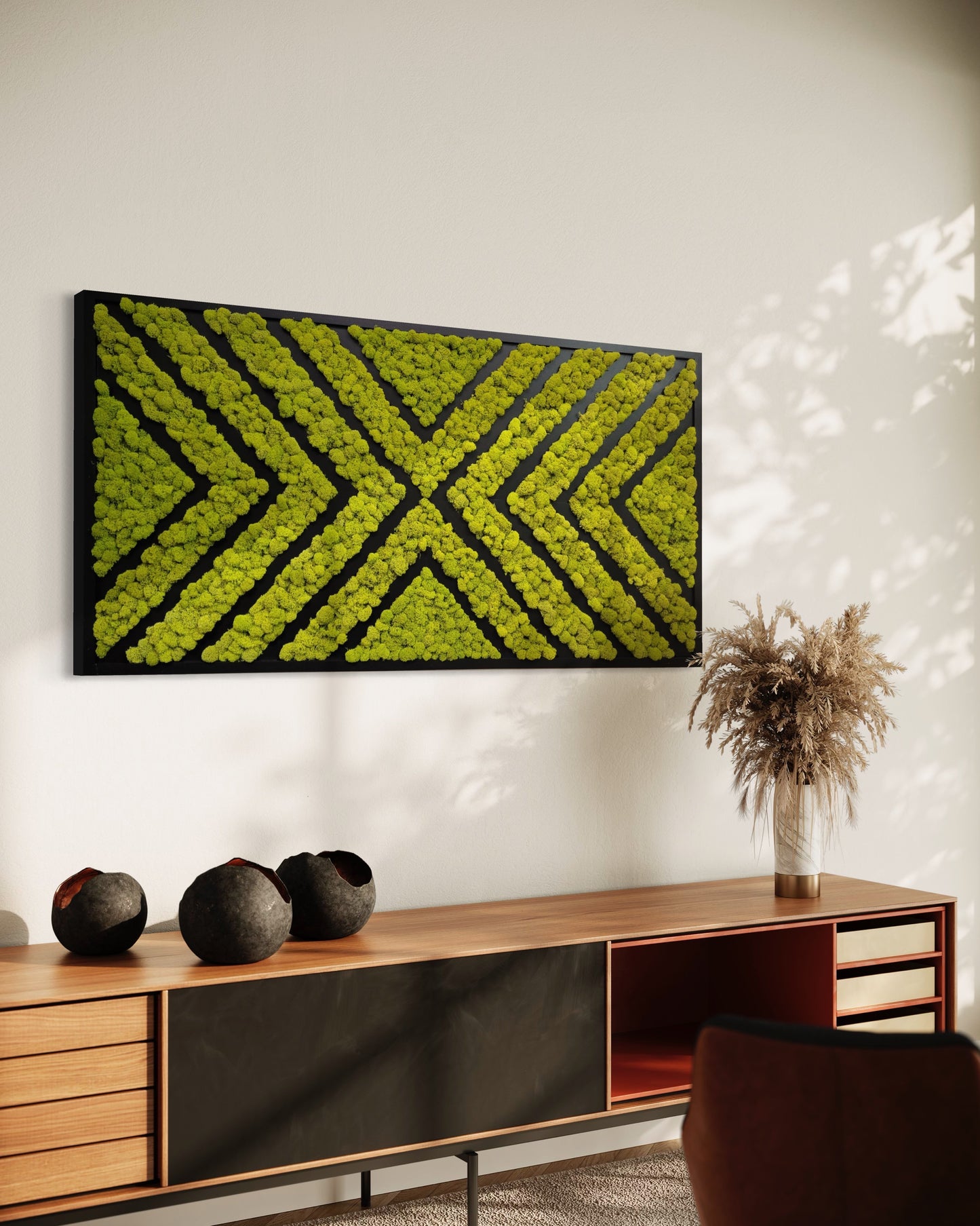 Moss Wall Art by Moss Art Installations