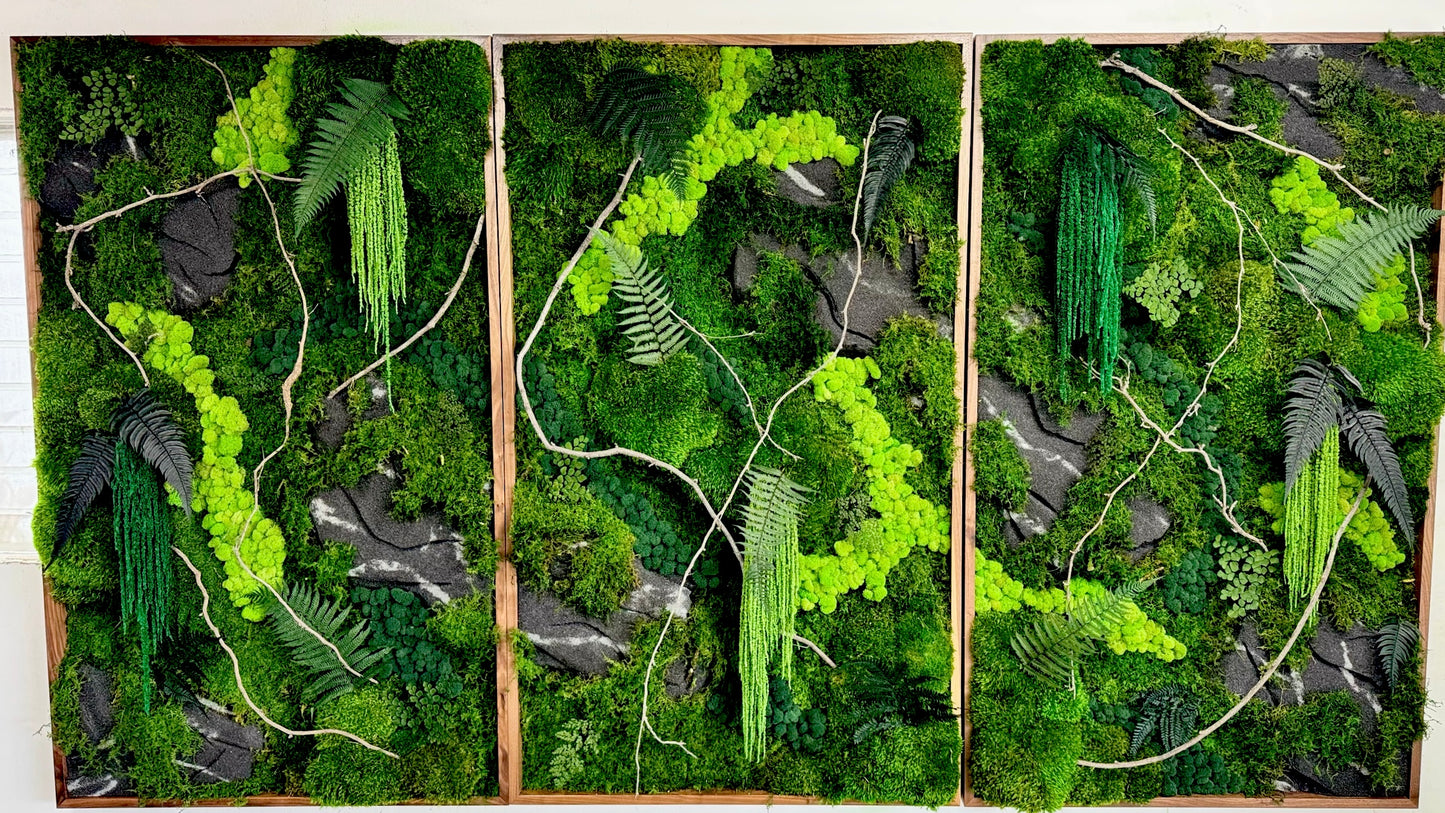 "Welcome to the Jungle" Moss Wall Art