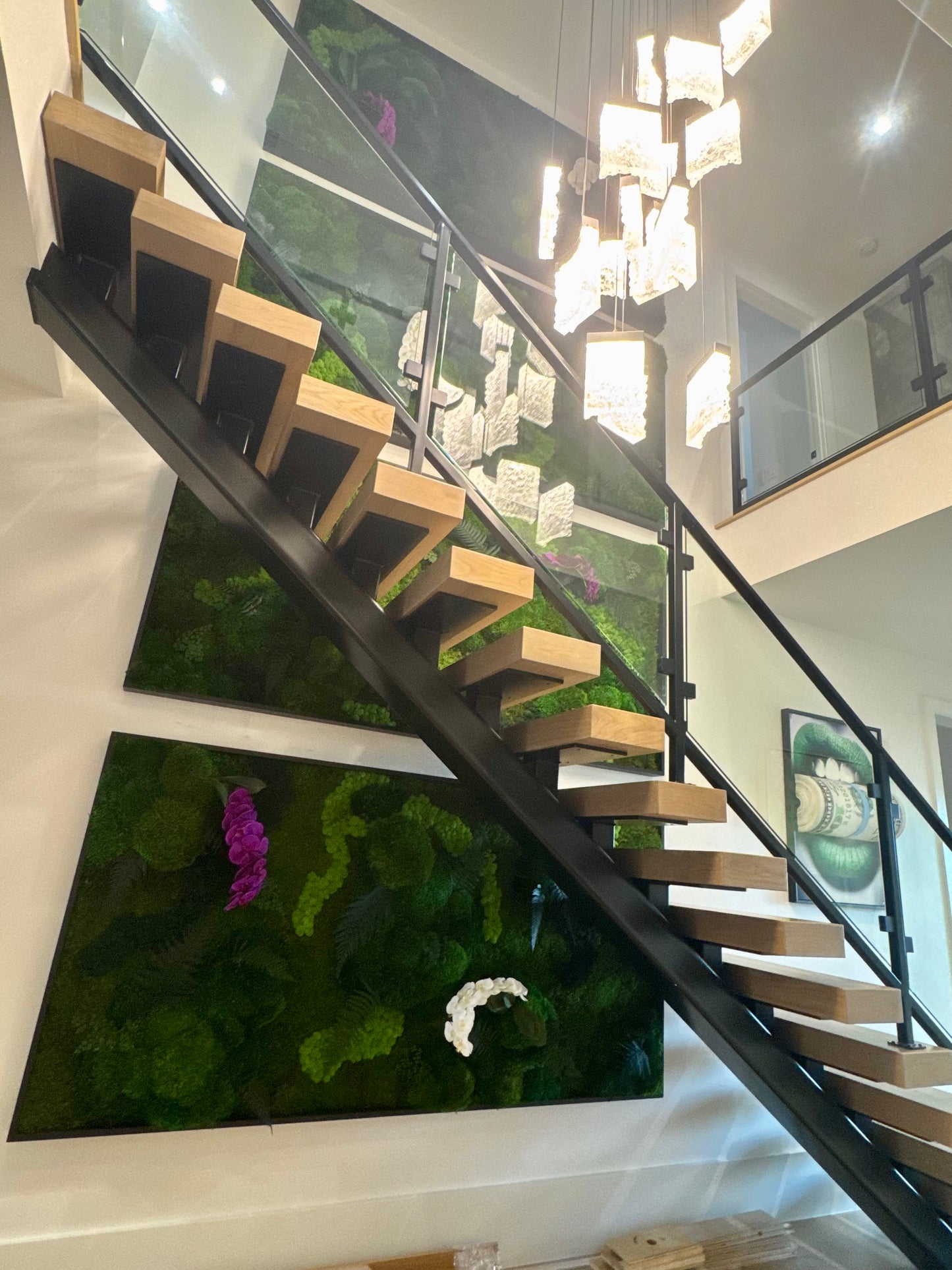 Botanical Oasis - Moss Wall Art