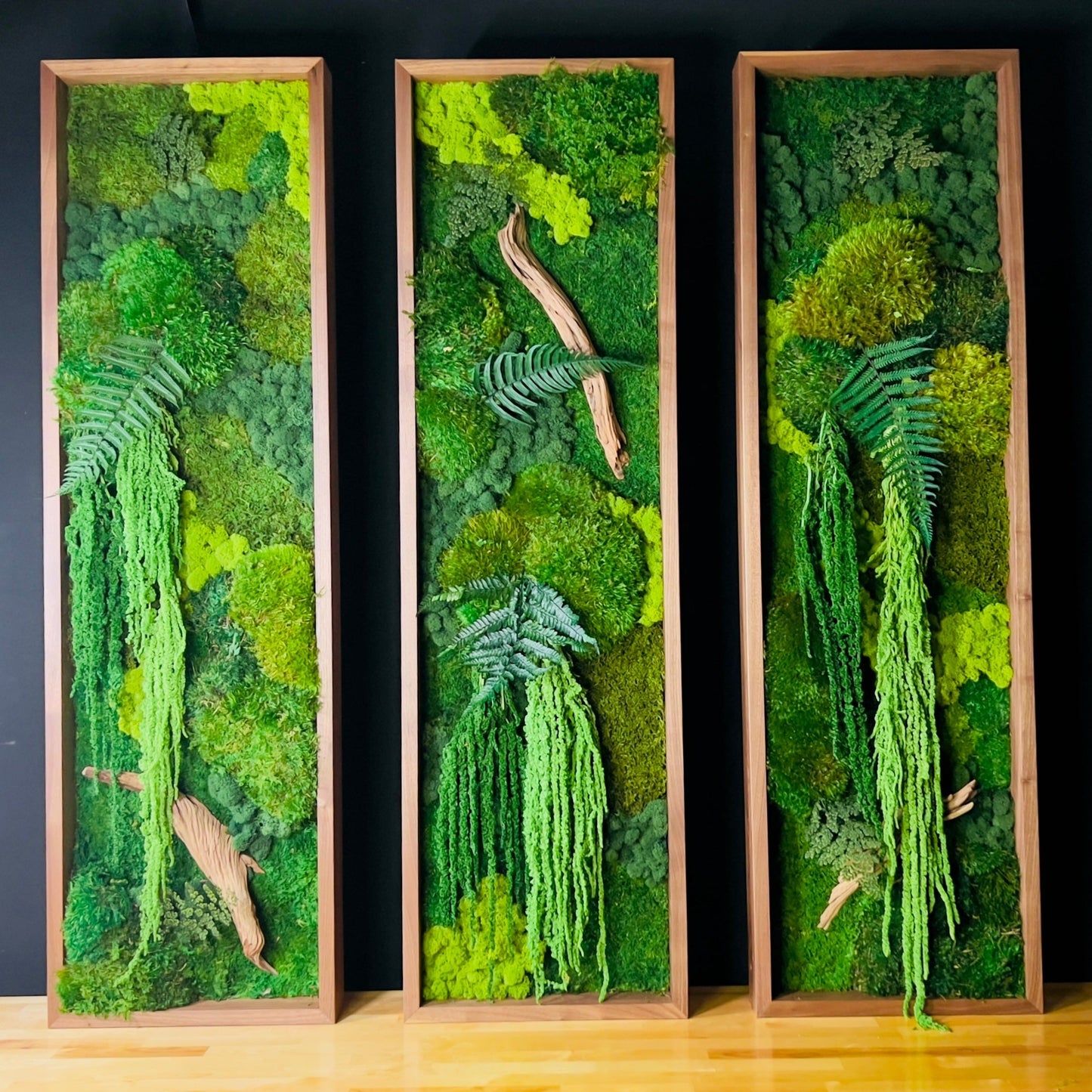 3 Panel Forgotten Forest