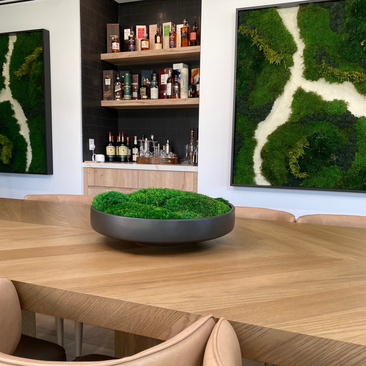 Moss Bowl Centerpiece