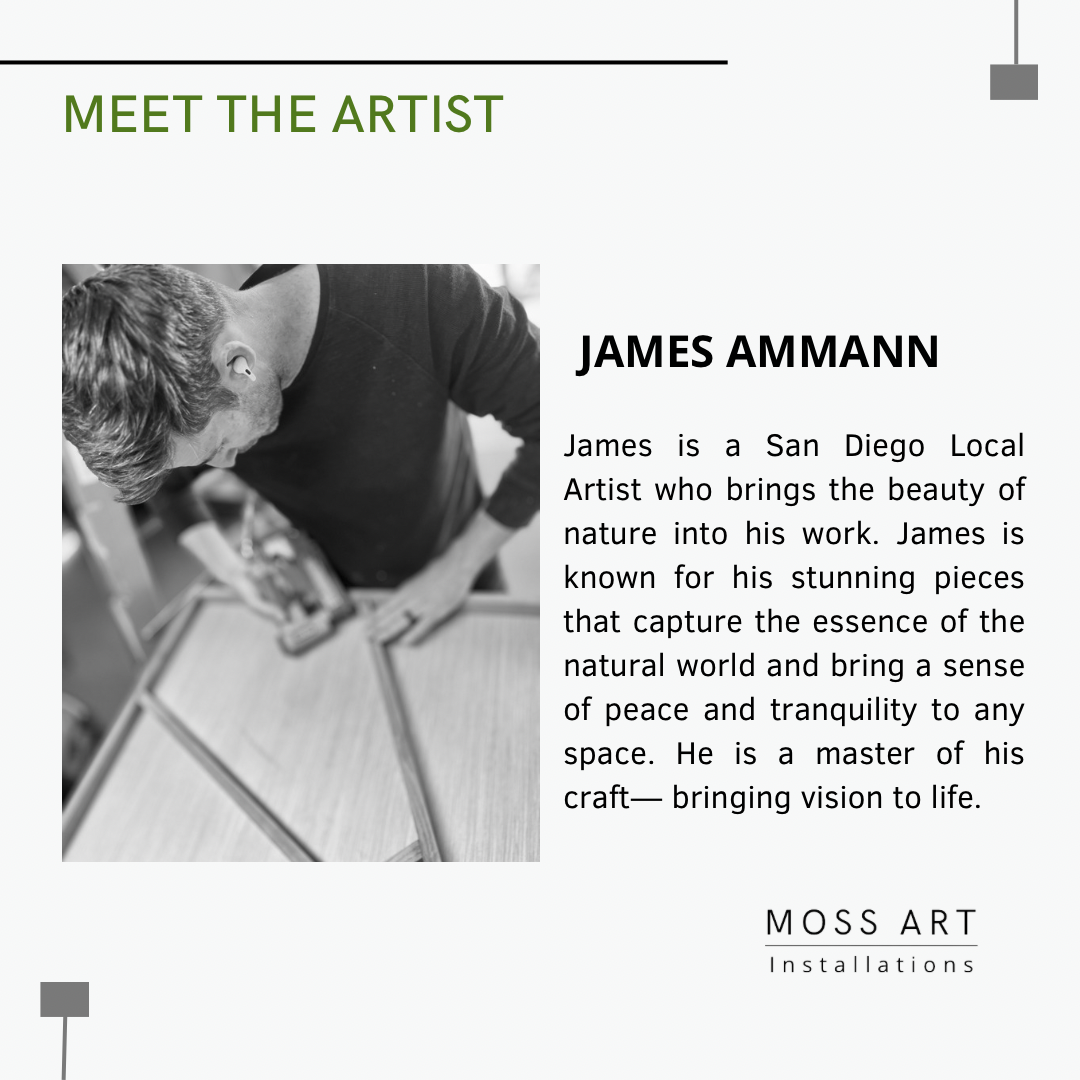 ‘The Forgotten Forest’ Moss Wall Art by Moss Art Installations