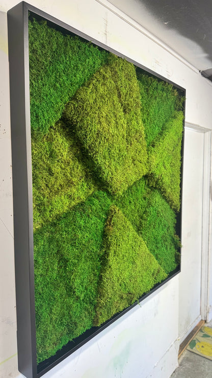 Geometric Moss Panels