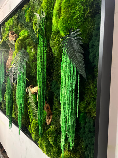 ‘The Forgotten Forest’ Moss Wall Art by Moss Art Installations