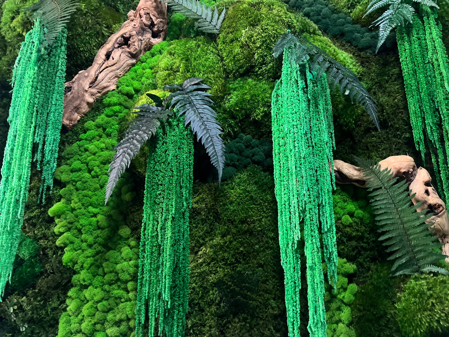 ‘The Forgotten Forest’ Moss Wall Art by Moss Art Installations