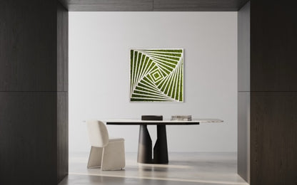 Fibonacci Moss Wall Art Moss wall art by Moss Art Installations