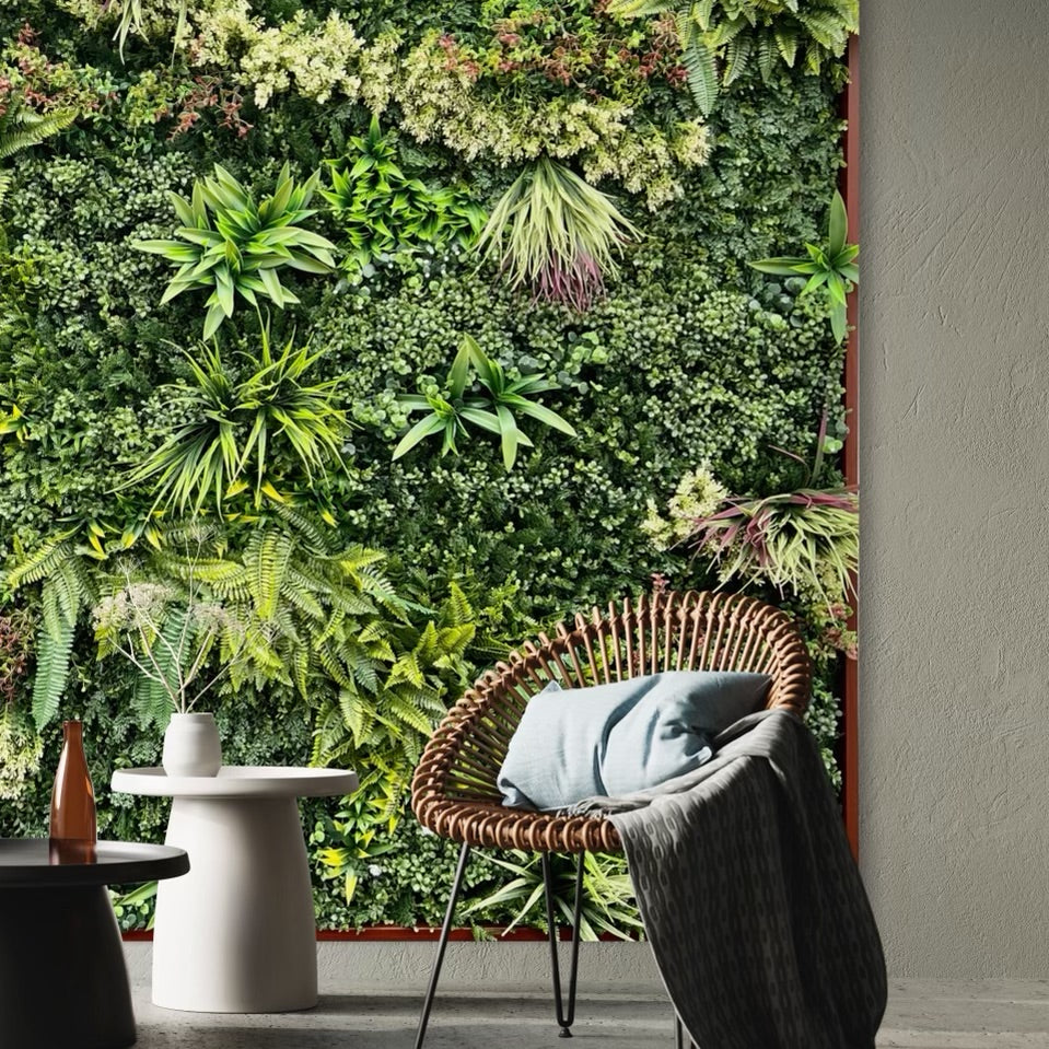 Artificial plant deals walls