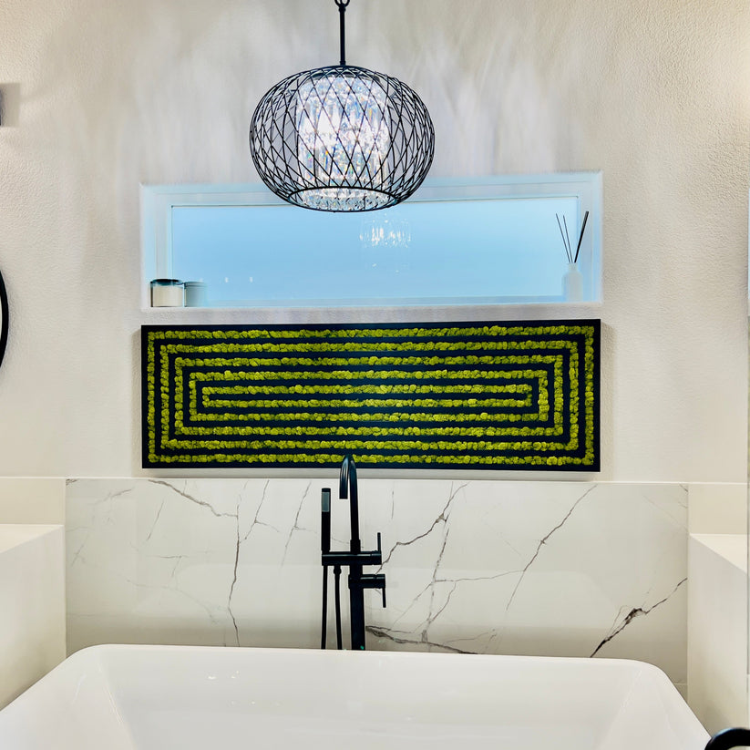 Infinity Rectangle – MossArtInstallations