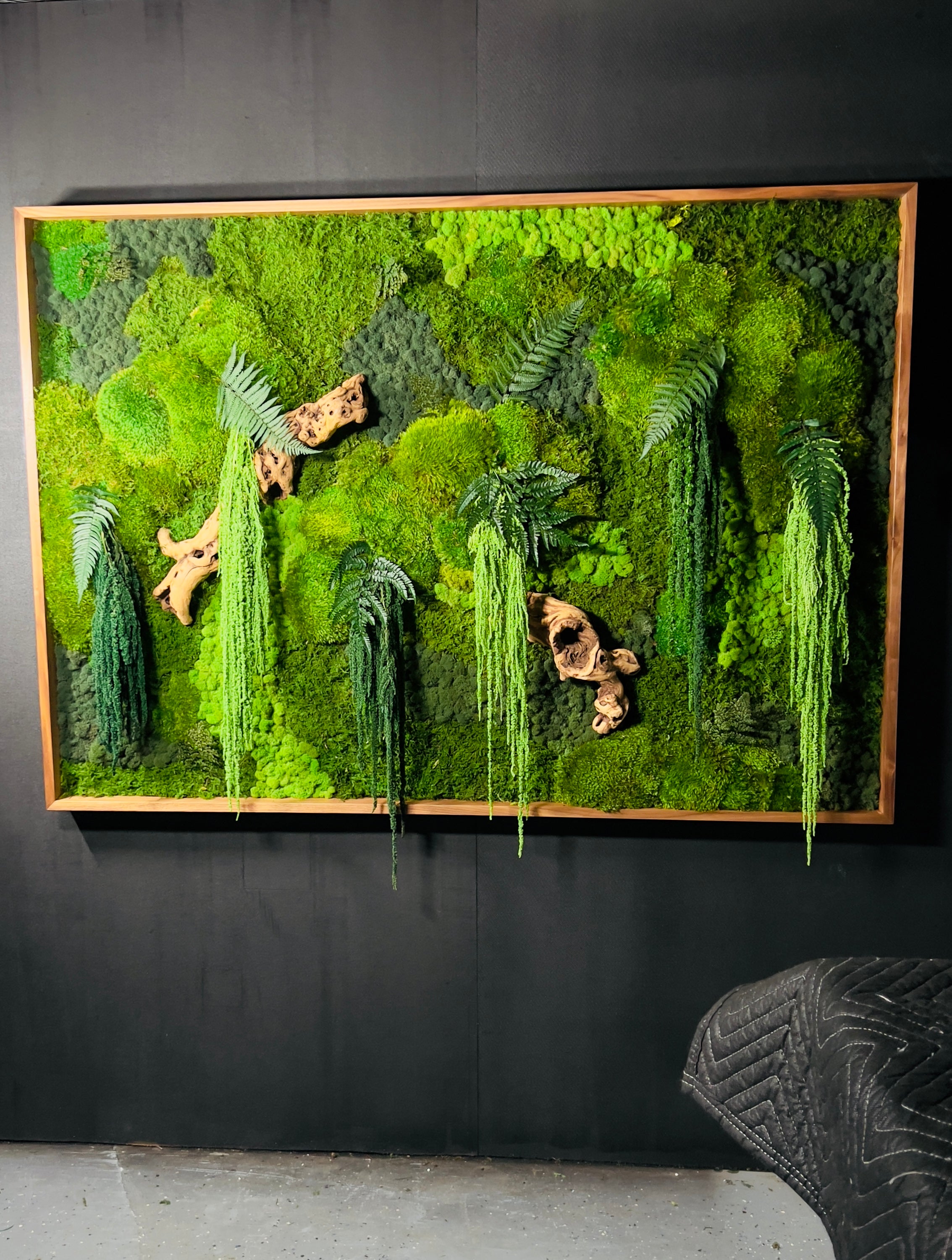 ‘The Forgotten Forest’ Moss Wall Art by Moss Art Installations ...